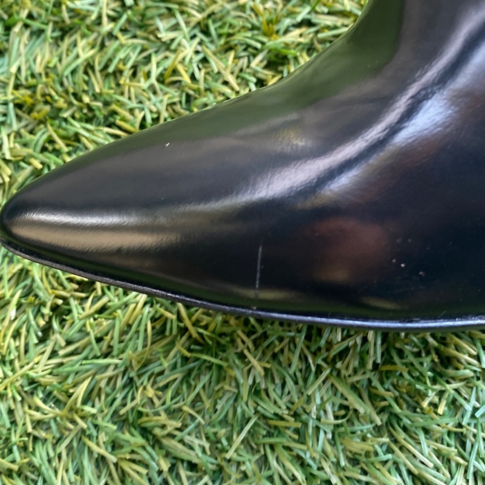 See by Chloe Patent Leather Gold Buckle Boots - Picture 7 of 14